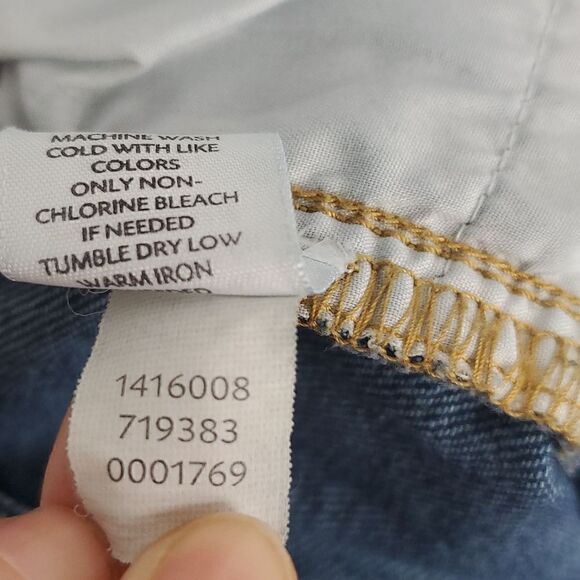 J. Jill Authentic Fit Slim Boot Cut Stretch Jeans Size 4 - Picture 9 of 12